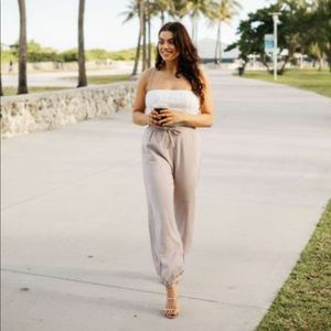 Kittenish Britt drawstring pants